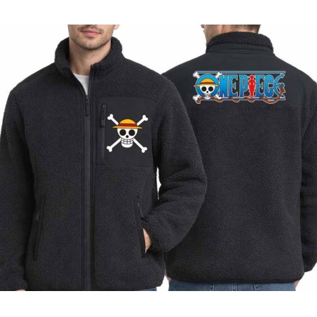 ONE PIECE - Logo - Veste Polaire Sherpa (L)
