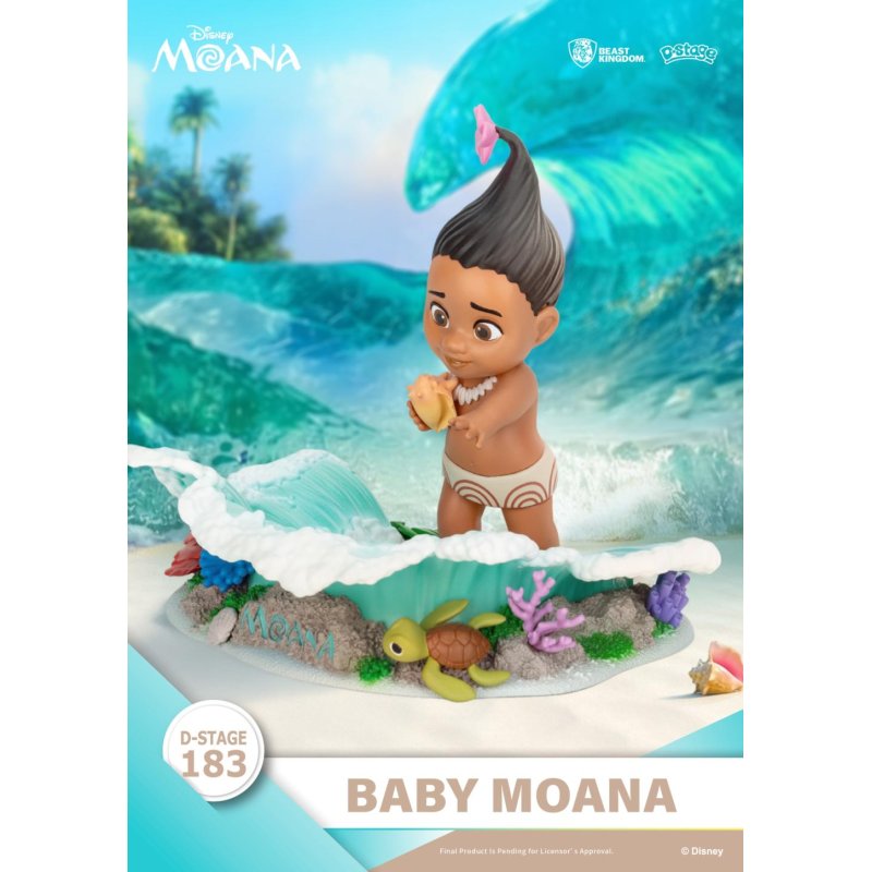 VAIANA - Bébé Vaiana - Diorama D-Stage 11.3cm