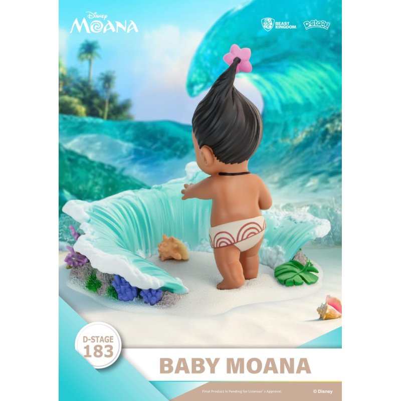 VAIANA - Bébé Vaiana - Diorama D-Stage 11.3cm