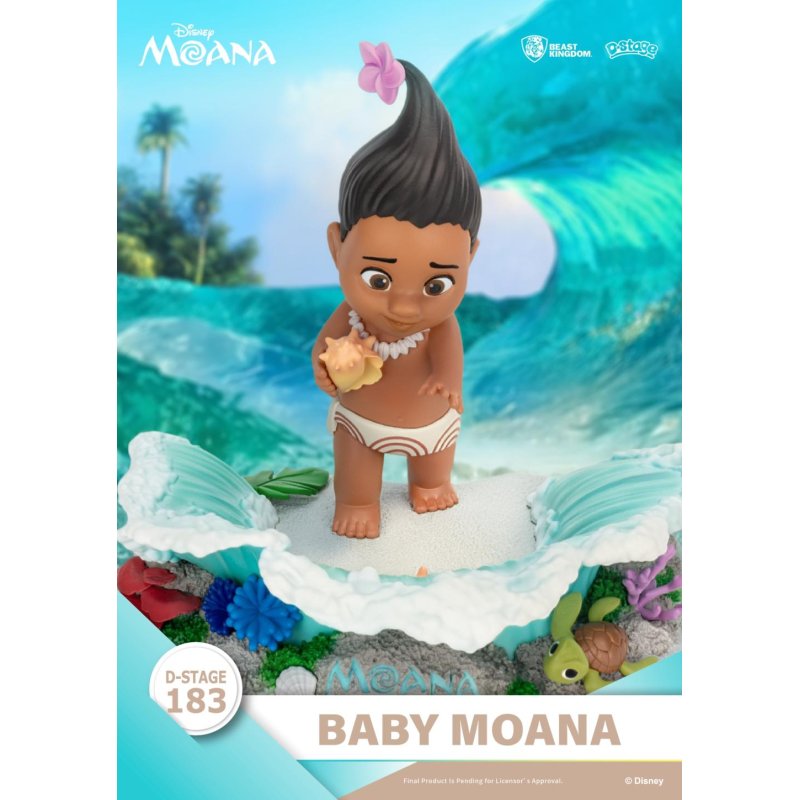 VAIANA - Bébé Vaiana - Diorama D-Stage 11.3cm