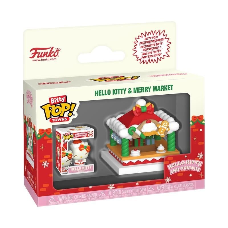 HELLO KITTY HOLIDAY - Bitty Pop Town - Marché de Noel & Hello Kitty