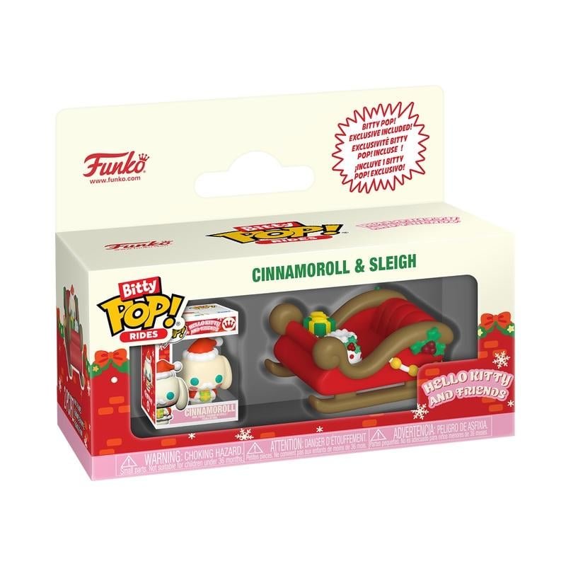 HELLO KITTY HOLIDAY - Bitty Pop Ride - Traineau avec Cinnamoroll