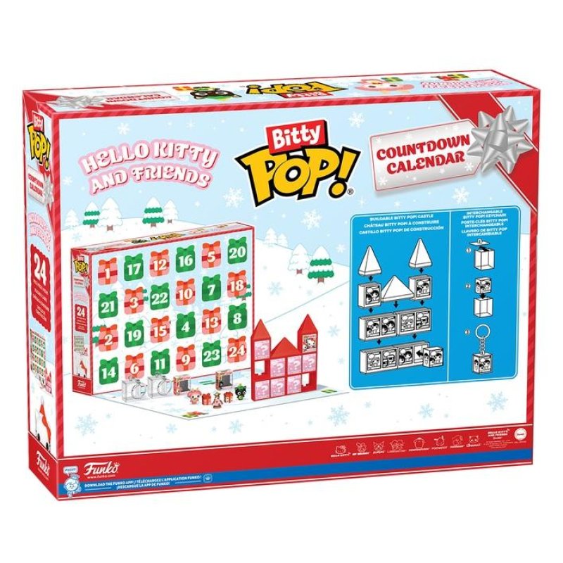 BITTY POP - Hello Kitty & Friends - Calendrier de l'Avent