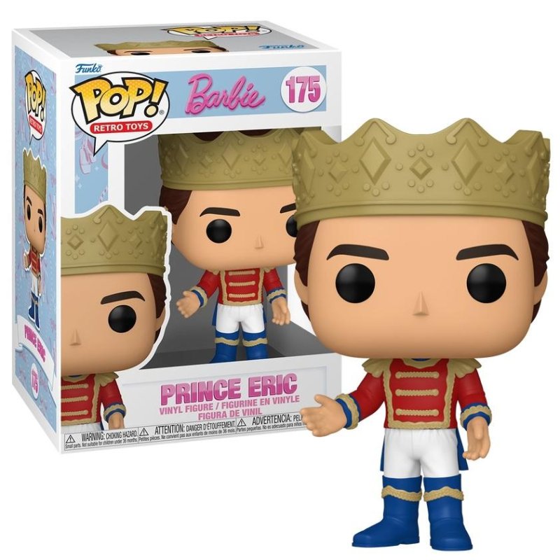 BARBIE DANS CASSE-NOISETTE 25TH - POP N° 175 - Prince Eric avec Chase