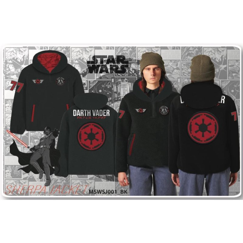 STAR WARS - Dark Vador - Veste Polaire Sherpa (XL)