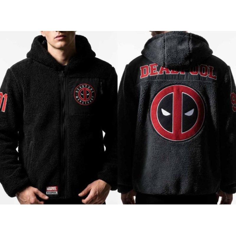 MARVEL - Deadpool - Veste Polaire Sherpa (S)