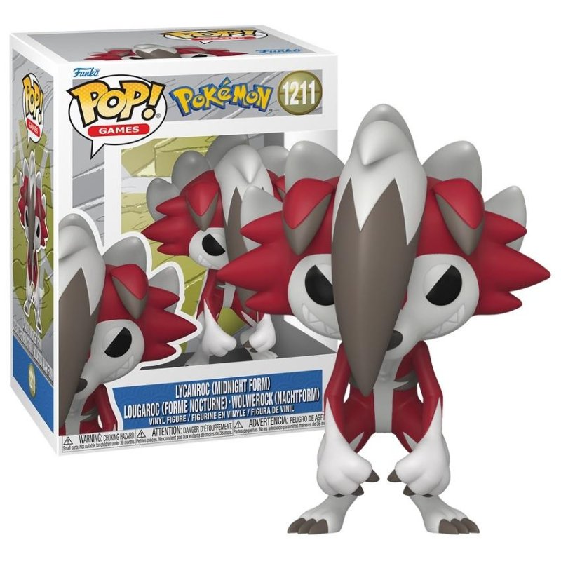 POKEMON - POP Games N° 1211 - Lougaroc (Forme Nocturne)