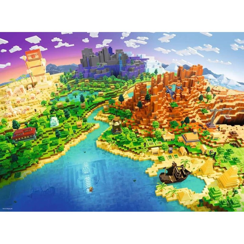 MINECRAFT - Puzzle 500P
