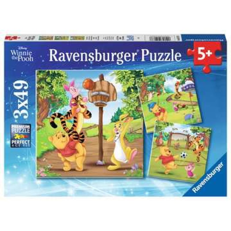 Ravensburger Winnie The Pooh Jigsaw puzzle 49 pc(s) Cartoons