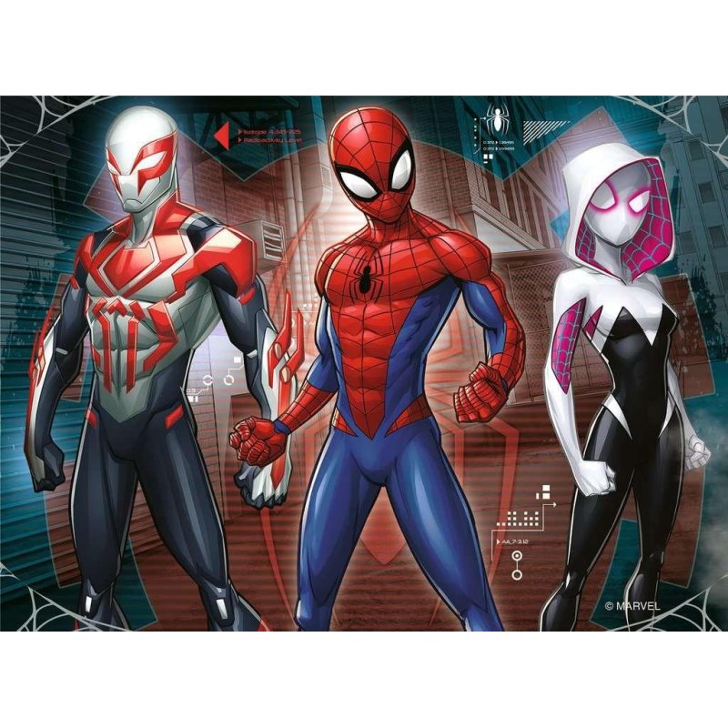 MARVEL - 4 Puzzle 12/16/20/24P - Spider-man