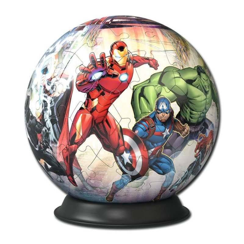 MARVEL - Avengers - Puzzle 3D - Rond 72p