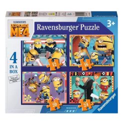 MOI MOCHE ET MECHANT 4 - 4 Puzzle 12/16/20/24P - Minions