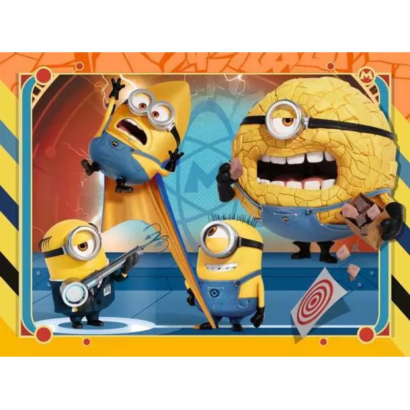 MOI MOCHE ET MECHANT 4 - 4 Puzzle 12/16/20/24P - Minions