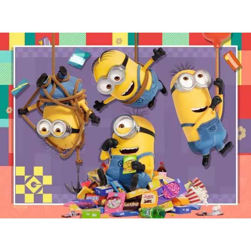 MOI MOCHE ET MECHANT 4 - 4 Puzzle 12/16/20/24P - Minions