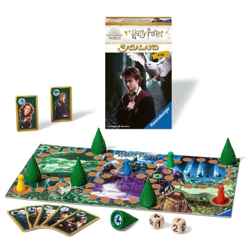 Ravensburger Harry Potter Sagaland Card Game Game of chance