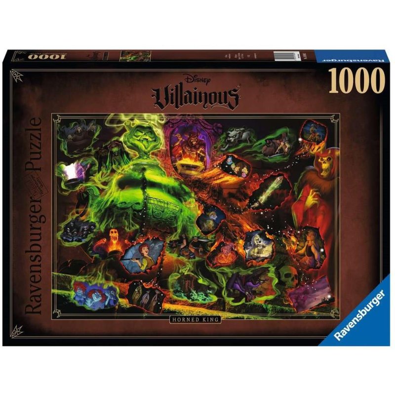 DISNEY - Puzzle Villainous 1000P - Seigneur des Ténèbres