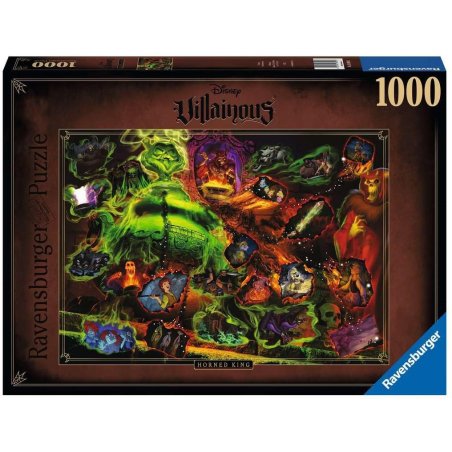 DISNEY - Puzzle Villainous 1000P - Seigneur des Ténèbres