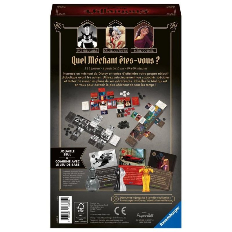 Jeu - Villainous : Cruellement Infect (Extension)