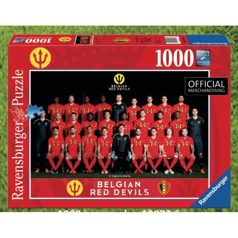 BELGIAN RED DEVILS 2018 - Puzzle 1000 Pces
