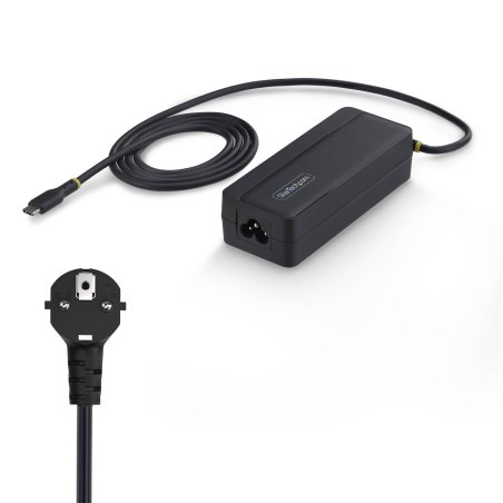 StarTech.com 140W USB-C Laptop Charger with 4ft (1.2m) Tethered USB-C Cable, GaN Power Adapter Brick for MacBook