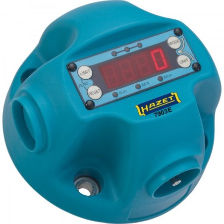 HAZET 7903E torque test equipment Digital torque angle adapter Blue Plastic Nm 25 N m