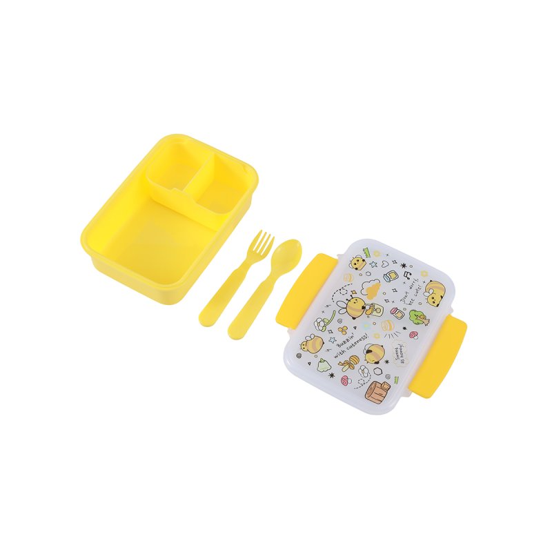 iTotal - Lunch Box Kids BEE with cutlery (ID2032)