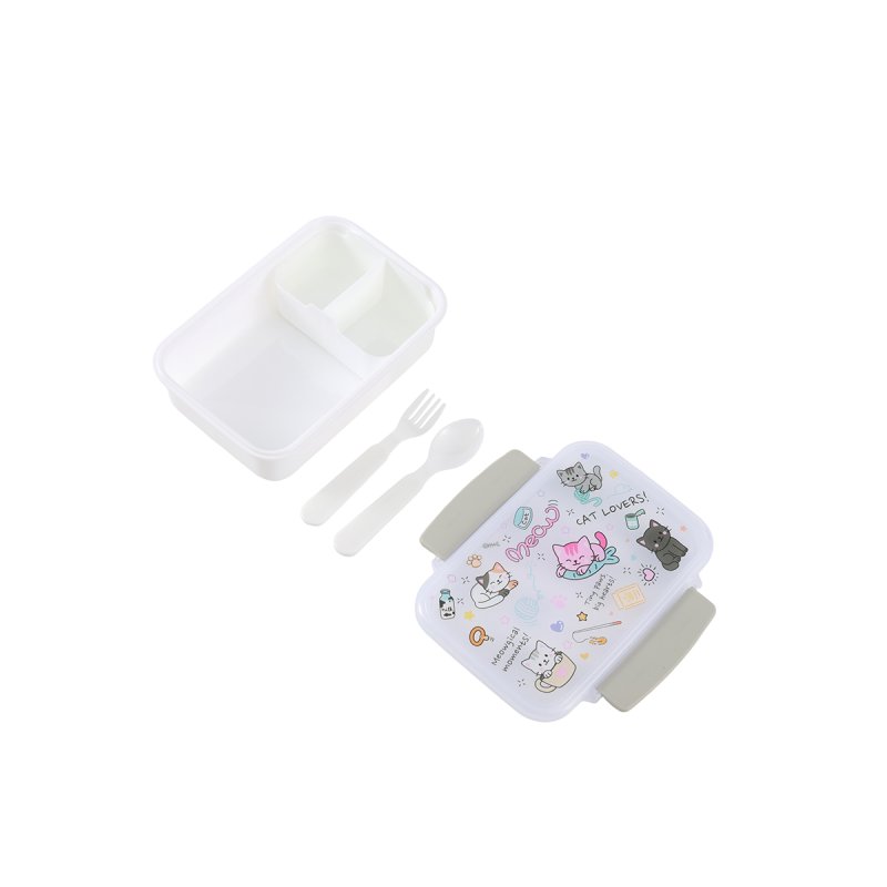 iTotal - Lunch Box with Cutlery - CAT (ID2028)