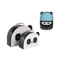 iTotal - Gift Boxes with Handle - Pandastic - 2-pcs Set (XL2875)