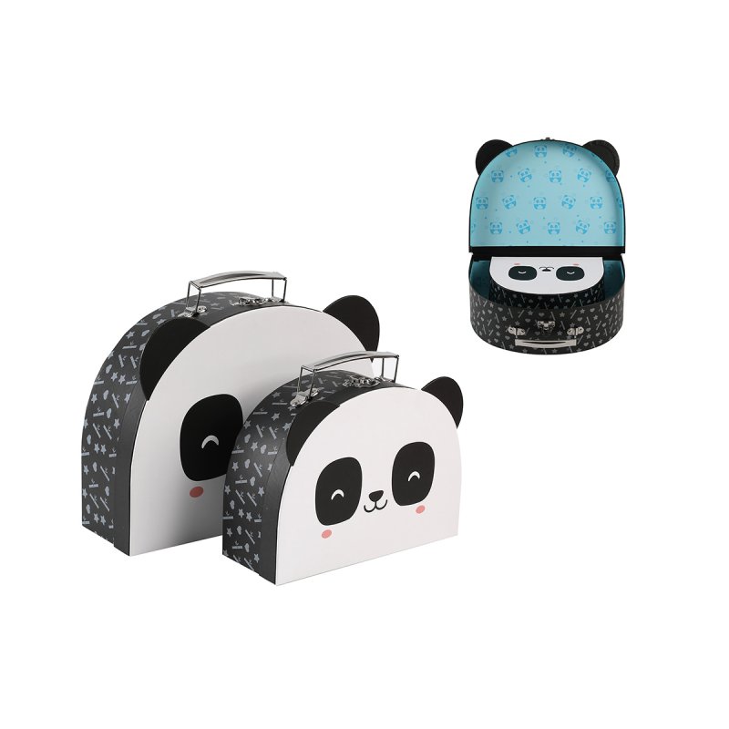 iTotal - Gift Boxes with Handle - Pandastic - 2-pcs Set (XL2875)