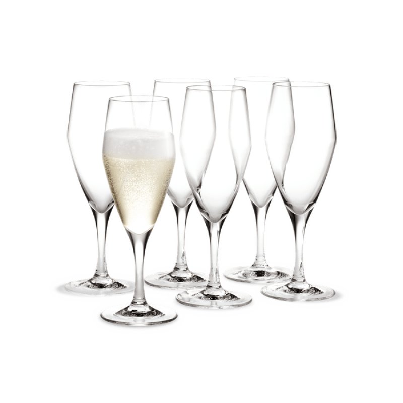 Holmegaard - Perfection Champagne Glass - 23 cl - Set of 6