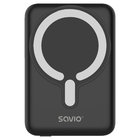 Savio POWERBANK BA-12 10000 mAh black magnetic