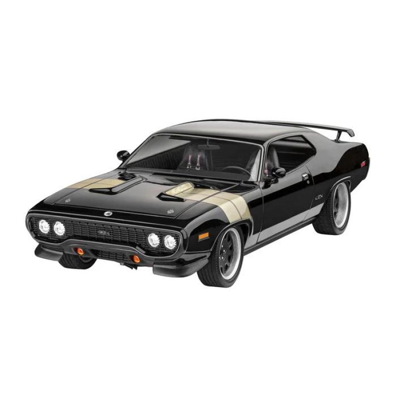 The Fast & Furious maquette avec accessoires Basic Dominic's 1971 Plymouth GTX