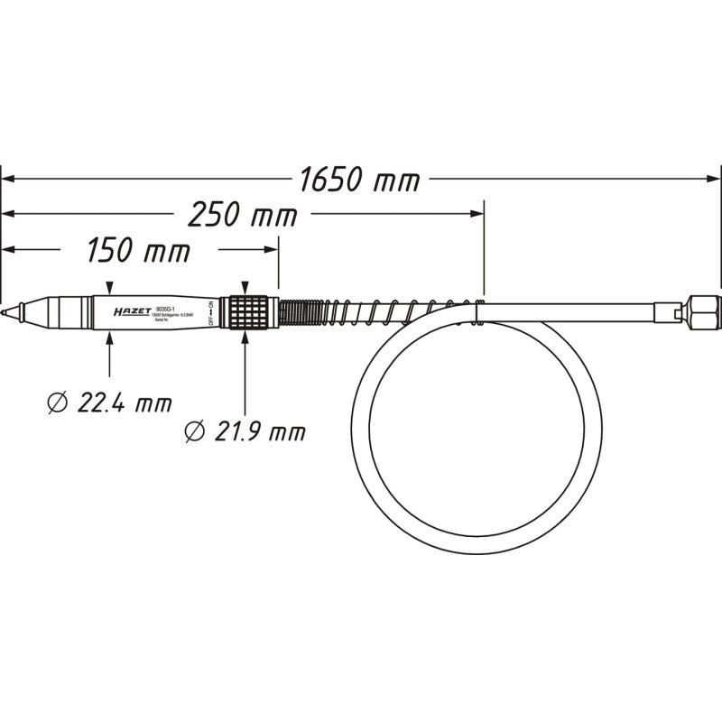 HAZET 9035G-1 perceuse