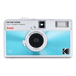Kodak EKTAR H35N Caméra-film compact 35 mm Bleu, Argent