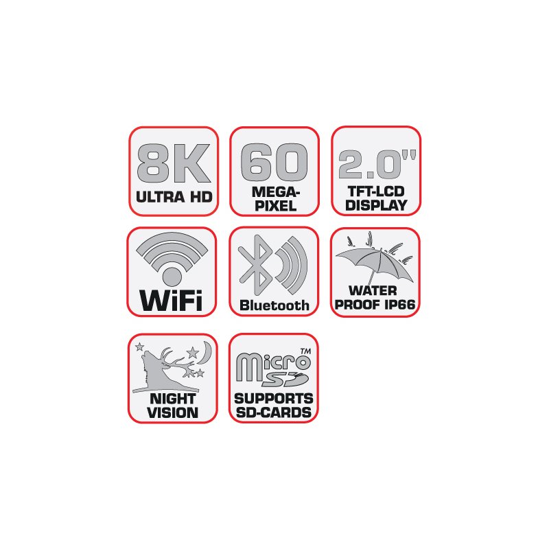 Scouting Cam Black400 WiFi 8K