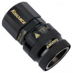 Koolance QD3 Schnellverschluss gerade weiblich auf 13/10mm - schwarz