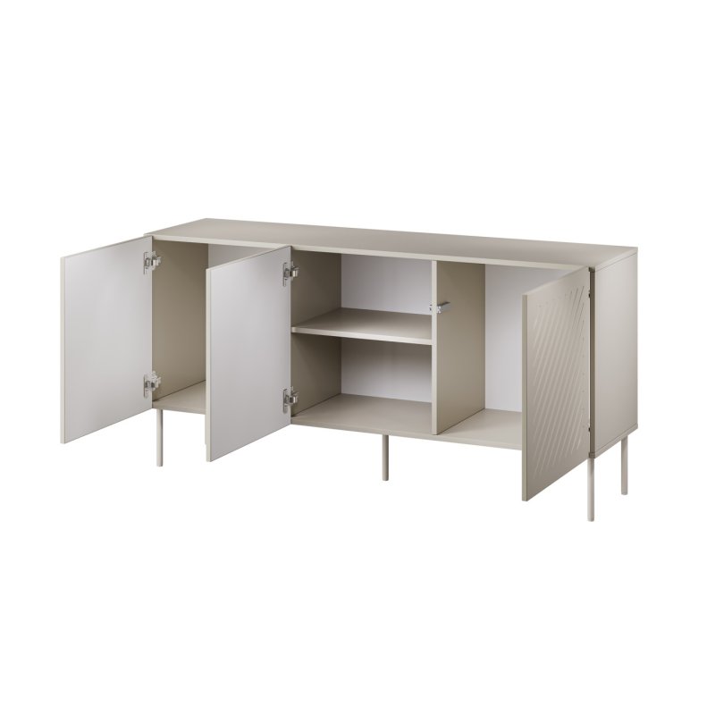 Cama Commode SIENA 150.5x40x75 cachemire mat