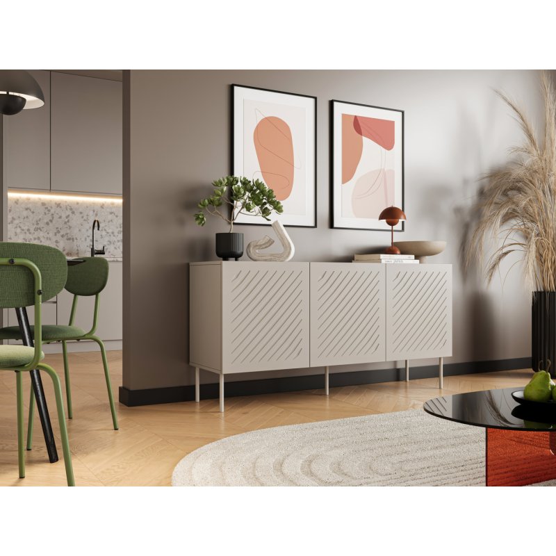Cama Commode SIENA 150.5x40x75 cachemire mat