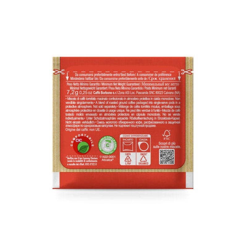 Caffè Borbone Cialda Coffee pod 100 pc(s)