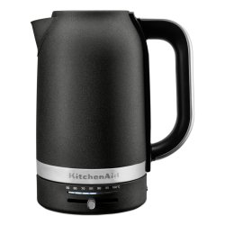 KitchenAid 859711684180 bouilloire 1,7 L 2400 W Noir, Acier inoxydable