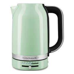 KitchenAid 5KEK1701EPT bouilloire 1,7 L 2400 W Noir, Vert, Acier inoxydable
