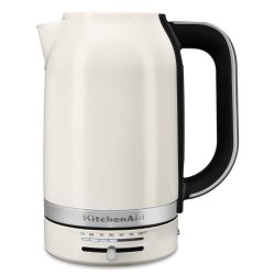 KitchenAid 5KEK1701EPL electric kettle 1.7 L 2400 W Black, Stainless steel, White
