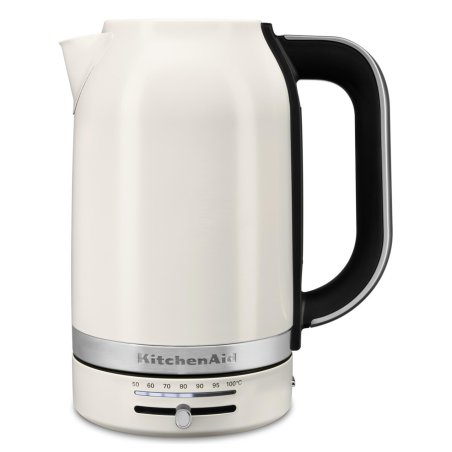 KitchenAid 5KEK1701EPL electric kettle 1.7 L 2400 W Black, Stainless steel, White