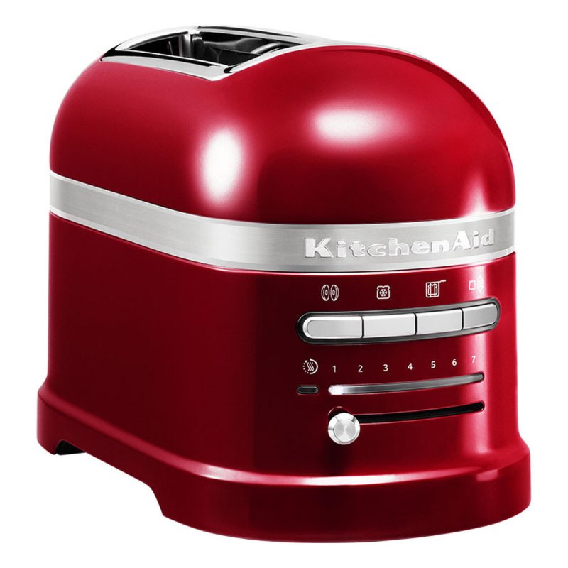 KitchenAid 5KMT2204ECA 7 2 slice(s) 1250 W Red, Stainless steel