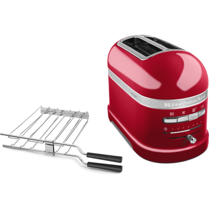 KitchenAid 5KMT2204ECA 7 2 slice(s) 1250 W Red, Stainless steel
