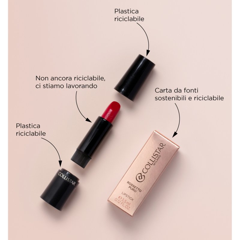 Rosetto Puro Refill Lipstick 25 Pink Pearl