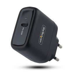 StarTech.com 1065EB-WALL-CHARGER chargeur d'appareils mobiles Universel Noir Secteur Charge rapide Intérieure