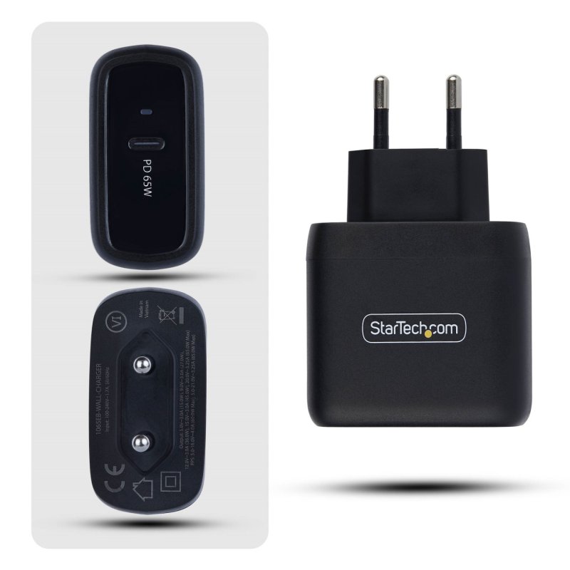 65W USB-C Laptop Charger Power Adapter