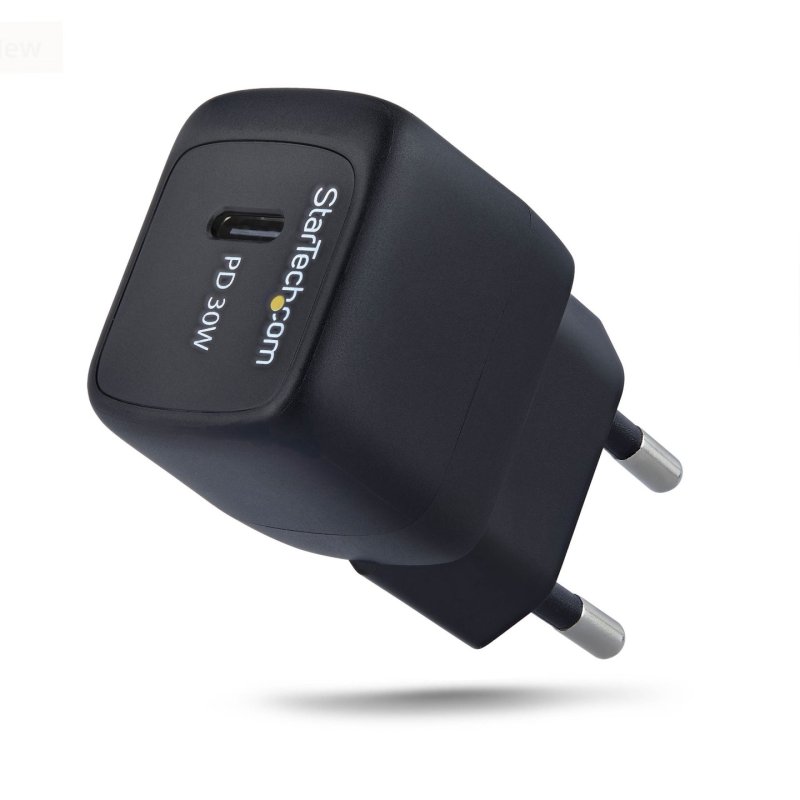StarTech.com 103EB-WALL-CHARGER chargeur d'appareils mobiles Universel Noir Secteur Charge rapide Intérieure
