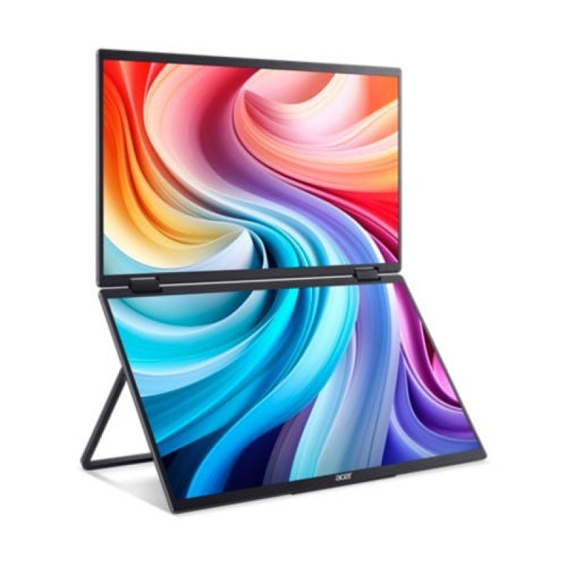 Acer PD163QT Portable monitor Black 39.6 cm (15.6") 1920 x 1080 pixels